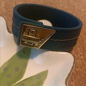 BCBGeneration leather locking bracelet
